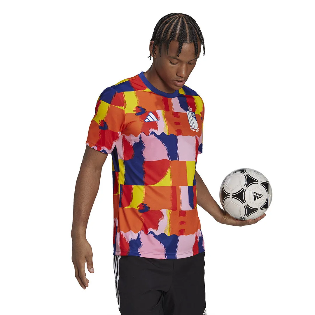 adidas - Men's Belgium Pre-Match Jersey (HE1445)