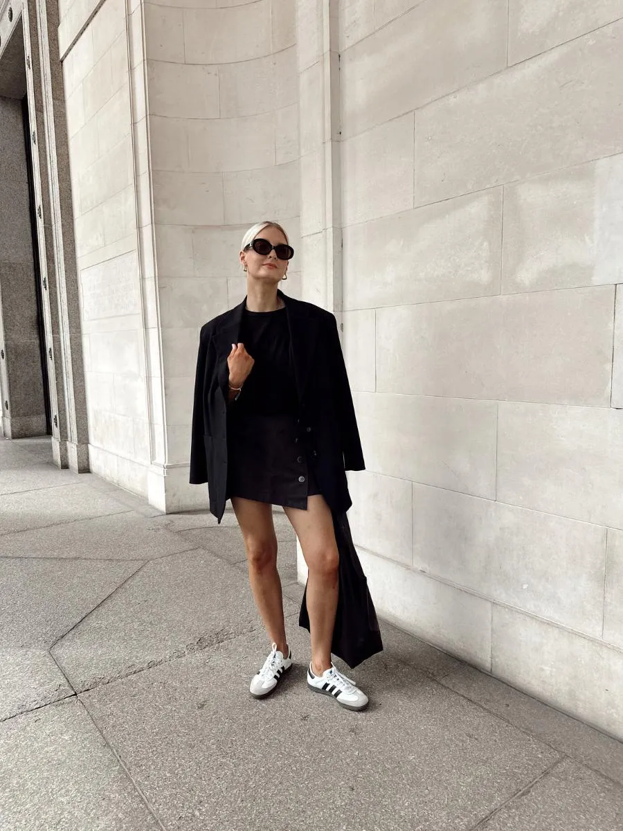 Asymmetric Organic Cotton Skirt