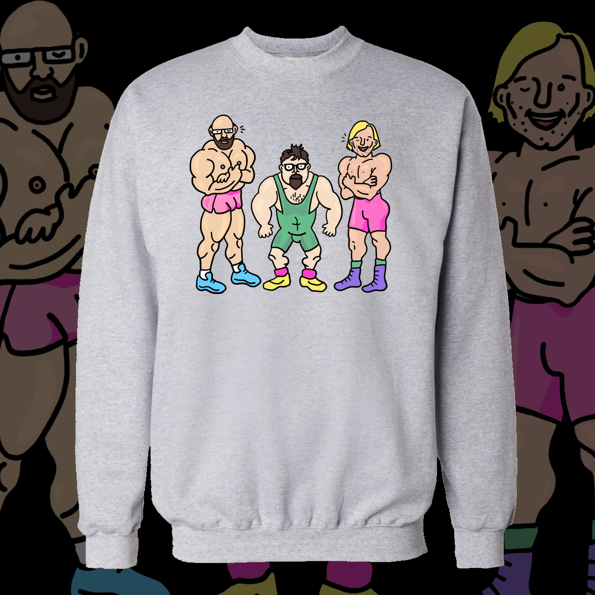 Cartoon Crewneck - Made to Order