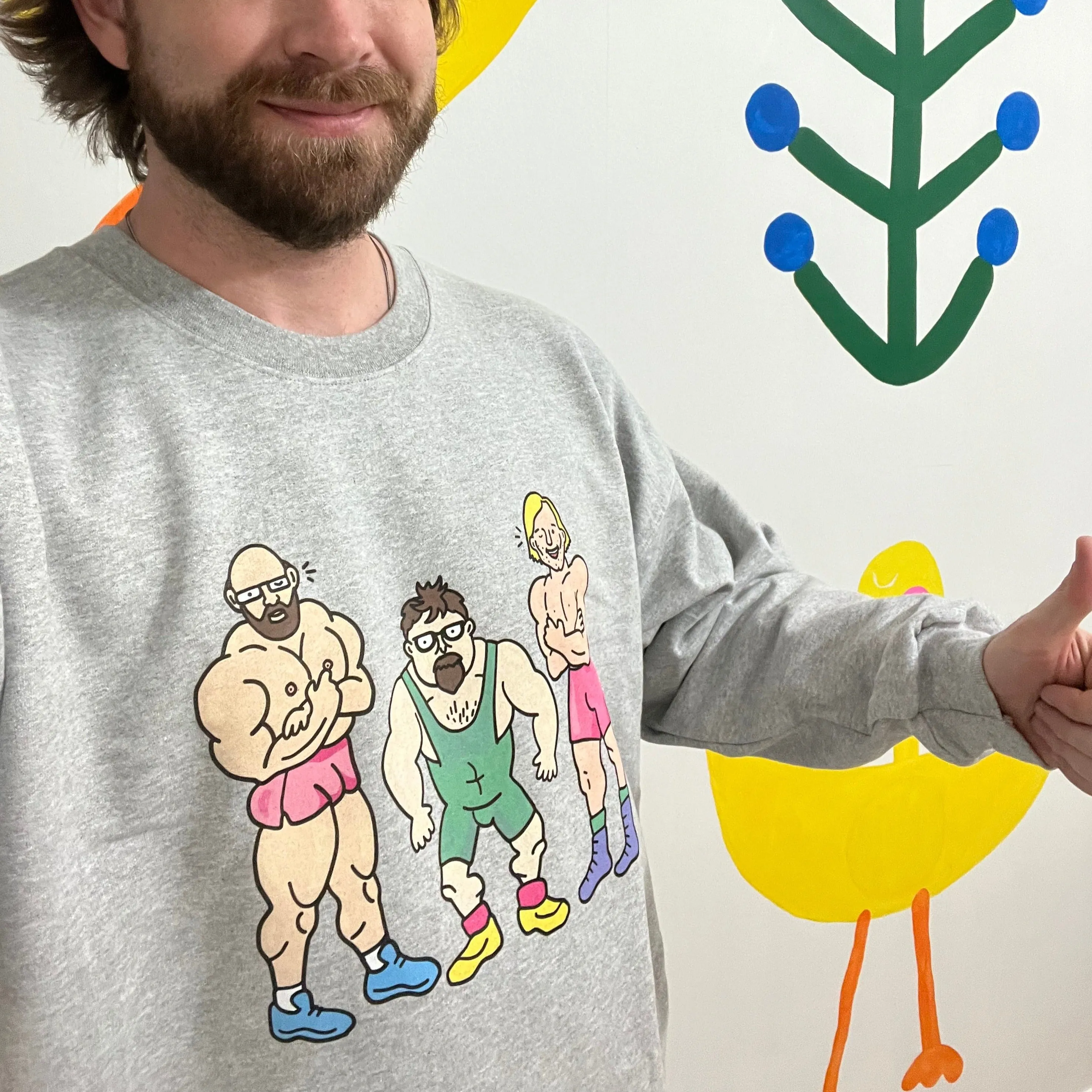 Cartoon Crewneck - Made to Order