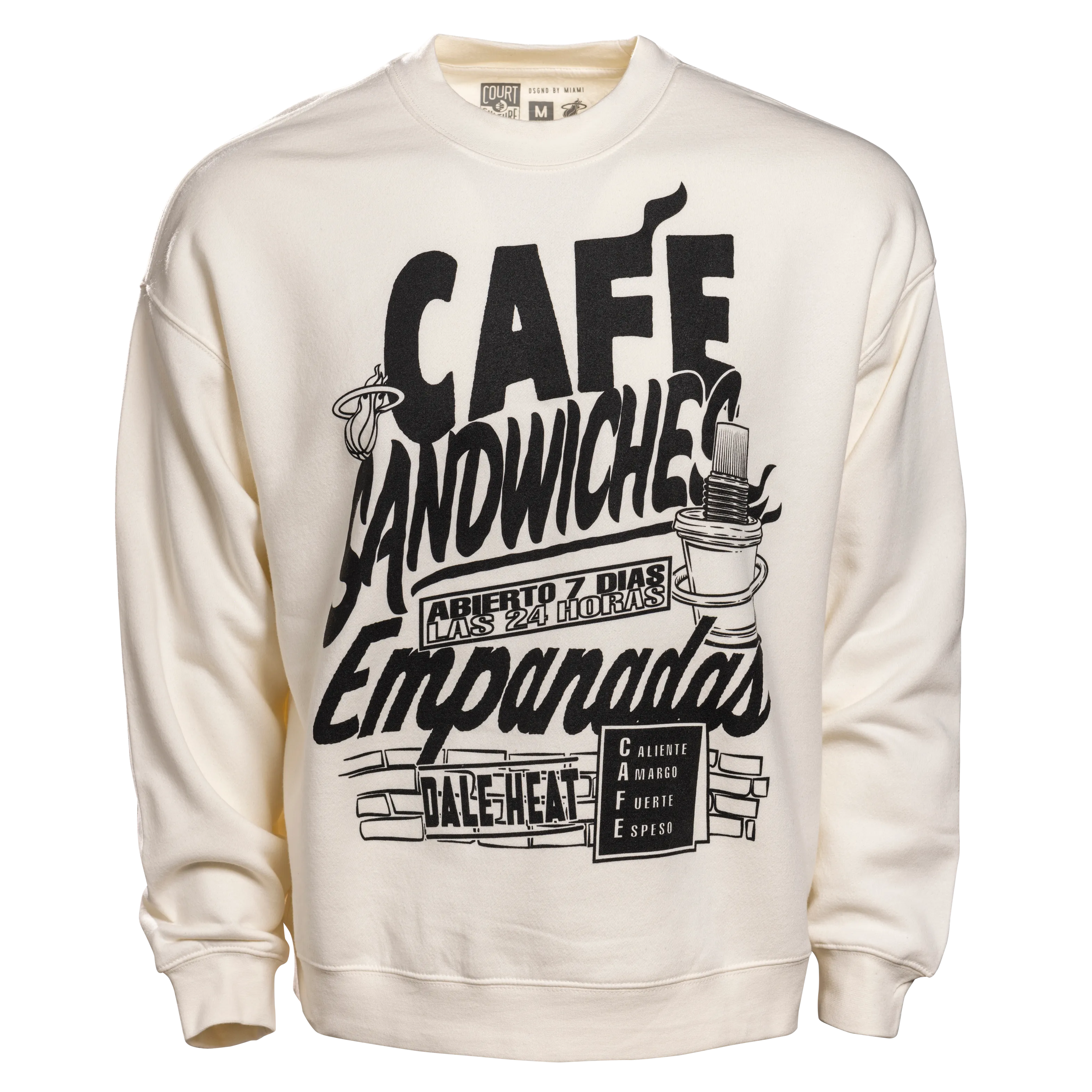 Court Culture Cafe HEAT Unisex Crewneck