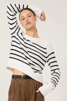 Lewes Crewneck - Ivory Combo
