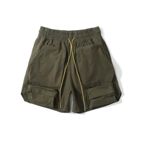 Man Fall Outfits Cargo Pants High Street Style Retro Functional Pocket Loose Leisure Workwear Shorts Men and Women