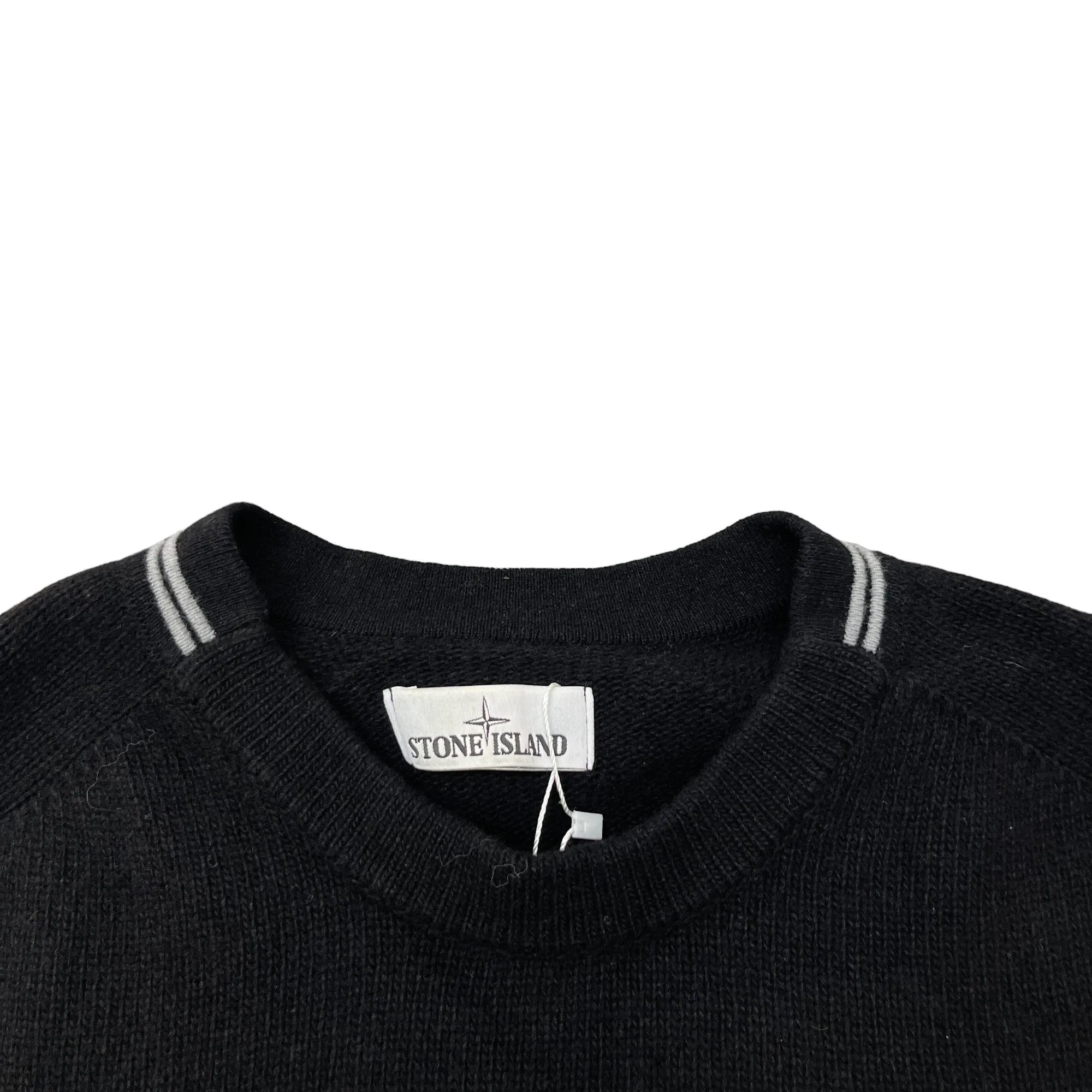 Men's Applique Logo Jumper Black Size L