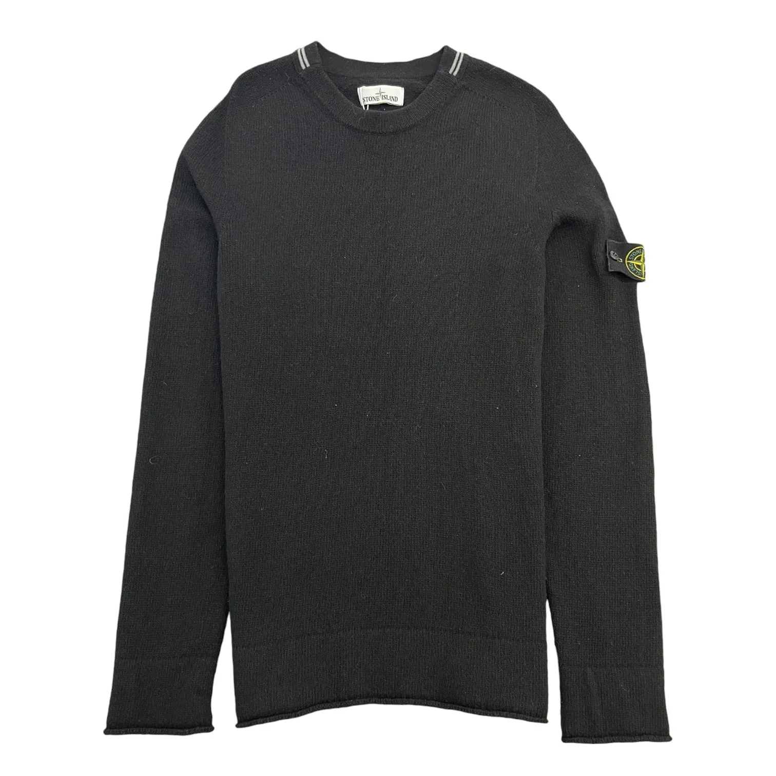 Men's Applique Logo Jumper Black Size L
