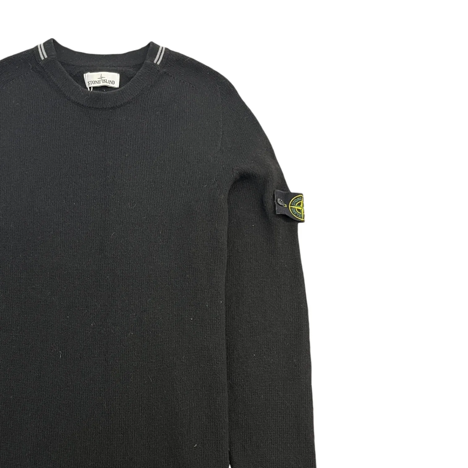 Men's Applique Logo Jumper Black Size L
