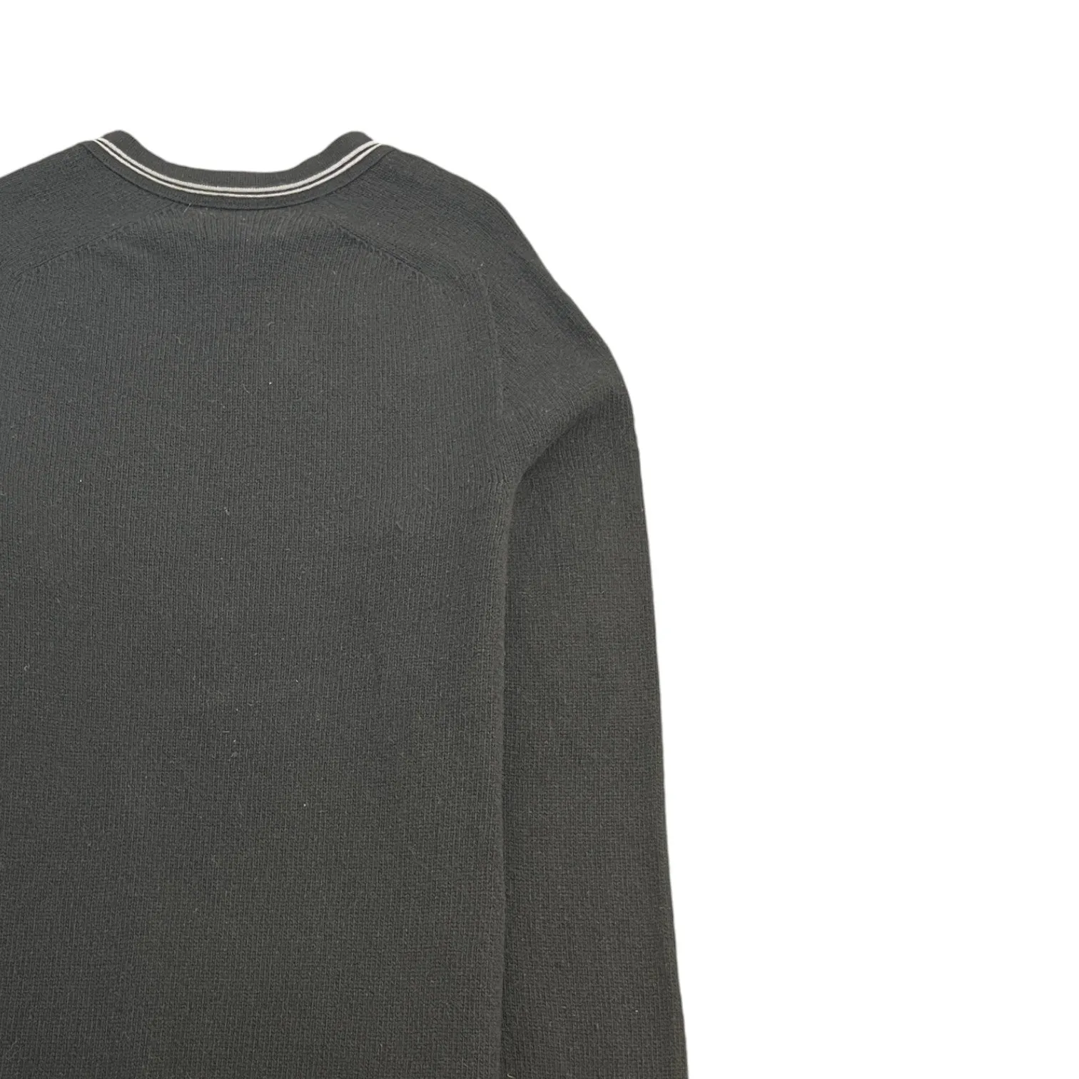Men's Applique Logo Jumper Black Size L