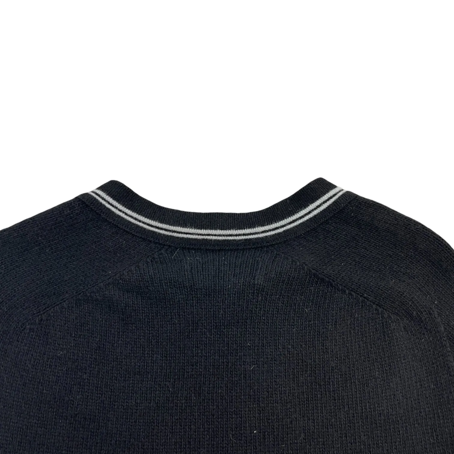 Men's Applique Logo Jumper Black Size L