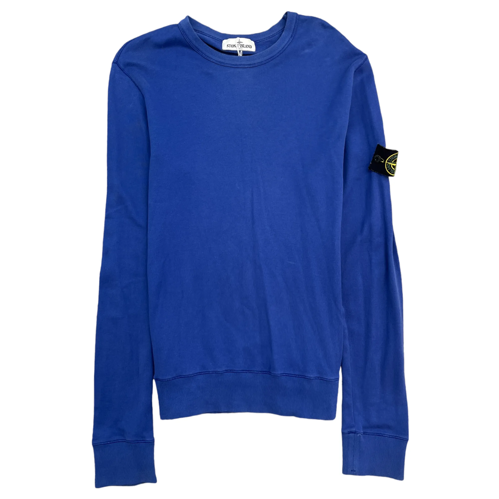 Men's Applique Logo Jumper Blue Size L