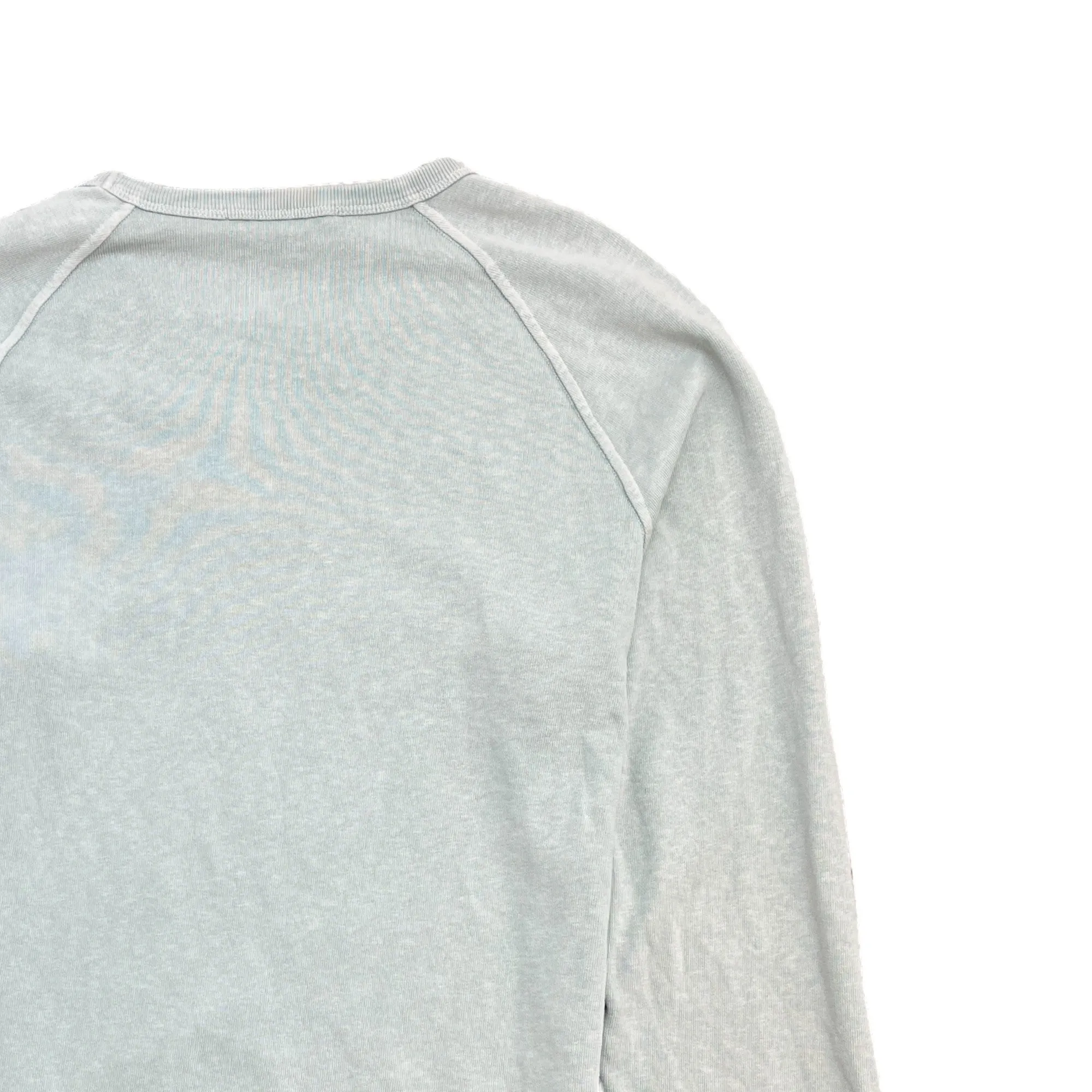 Men's Applique Logo Jumper Blue Size M