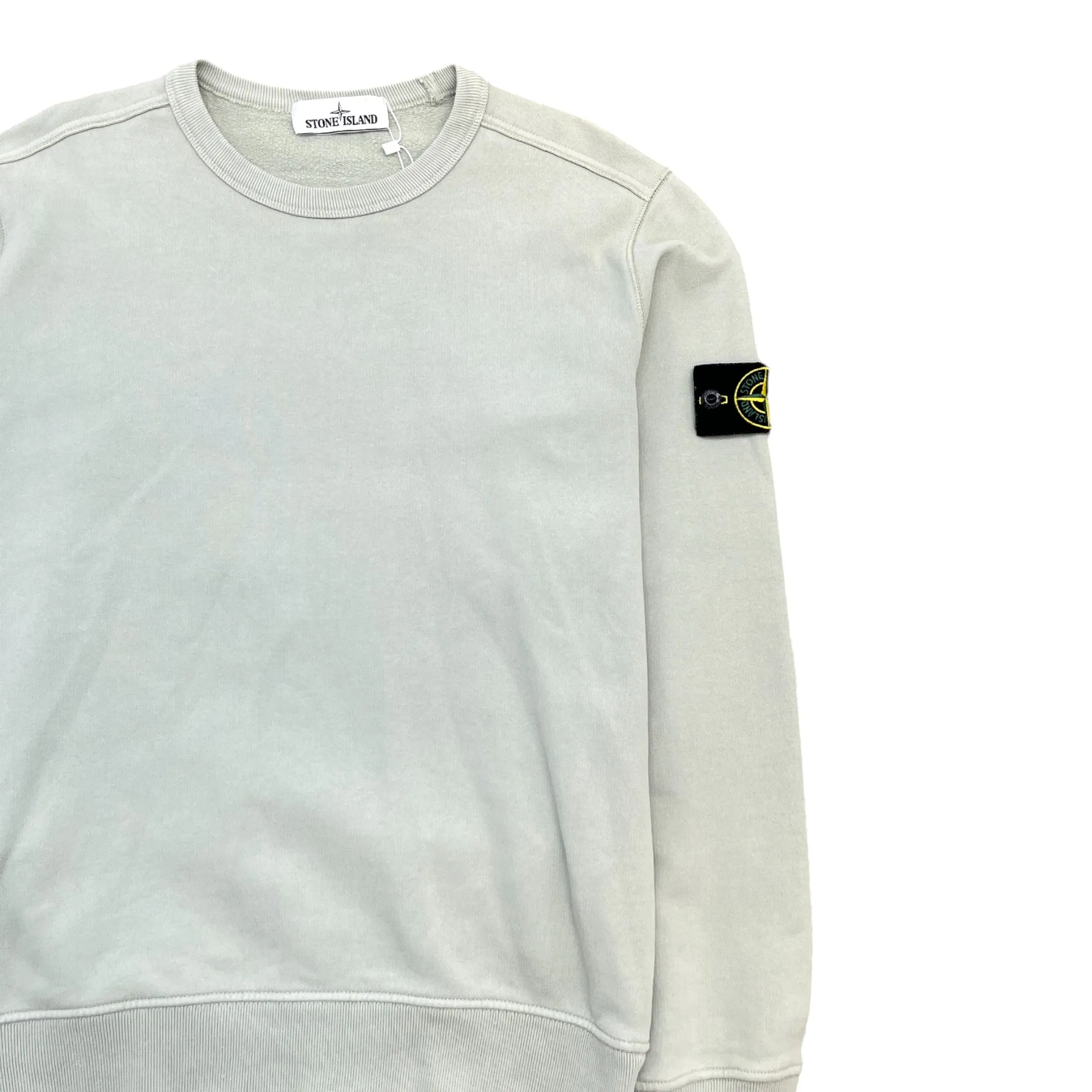 Men's Applique Logo Jumper Green Size S