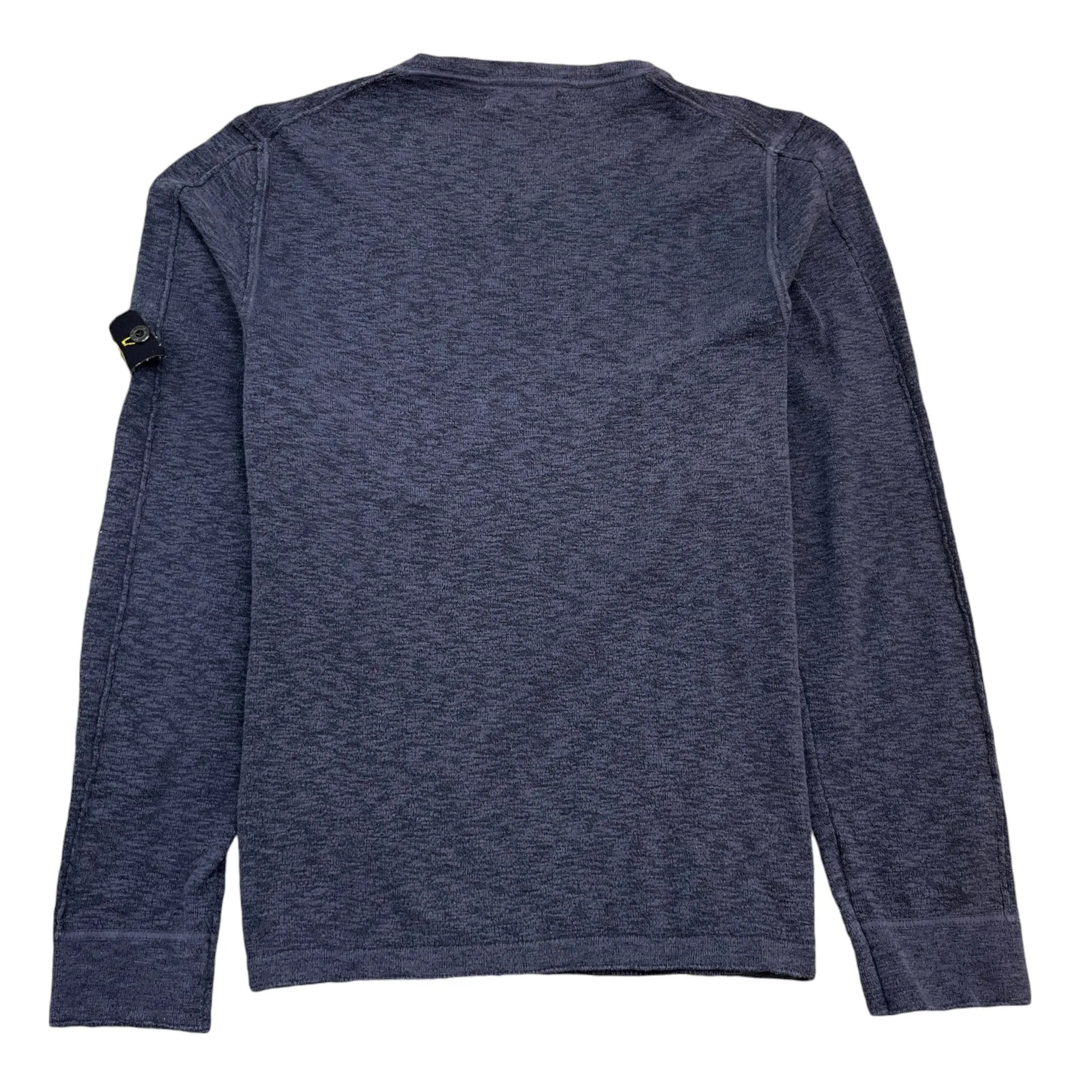 Men's Applique Logo Jumper Navy Size L