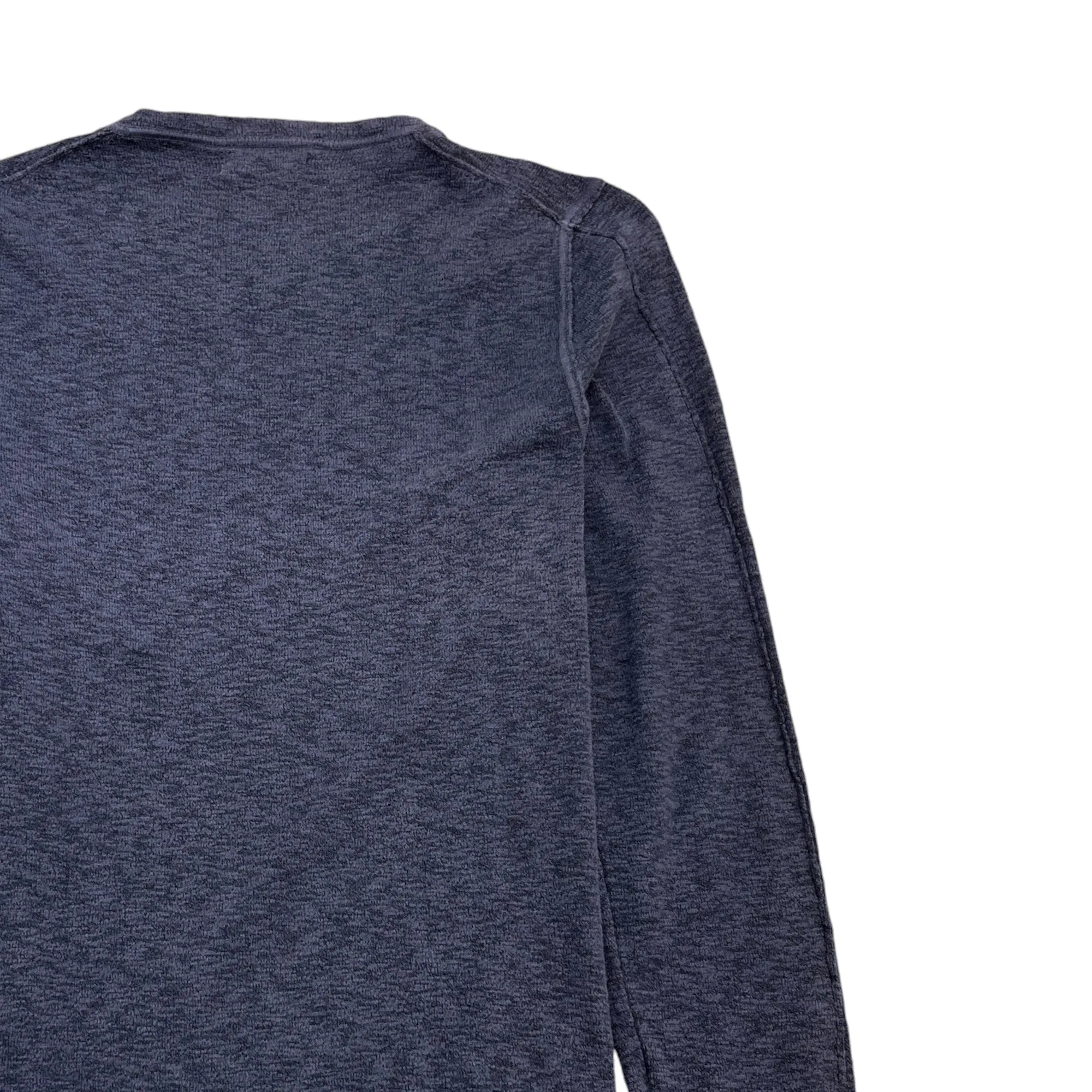Men's Applique Logo Jumper Navy Size L