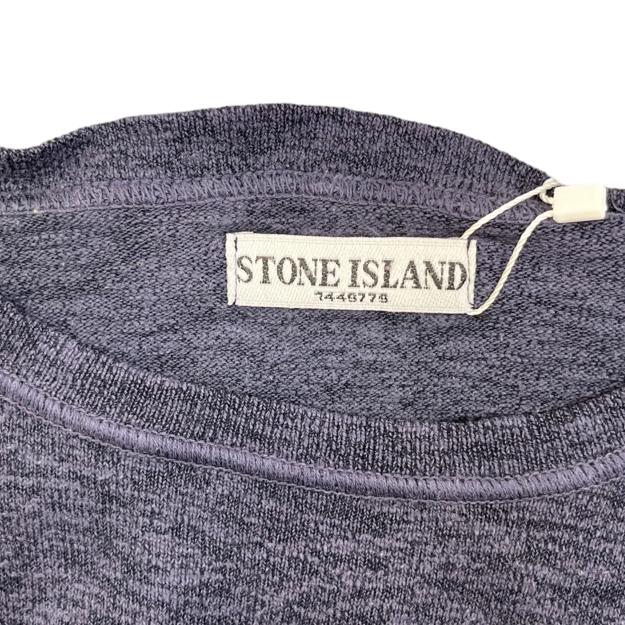 Men's Applique Logo Jumper Navy Size L