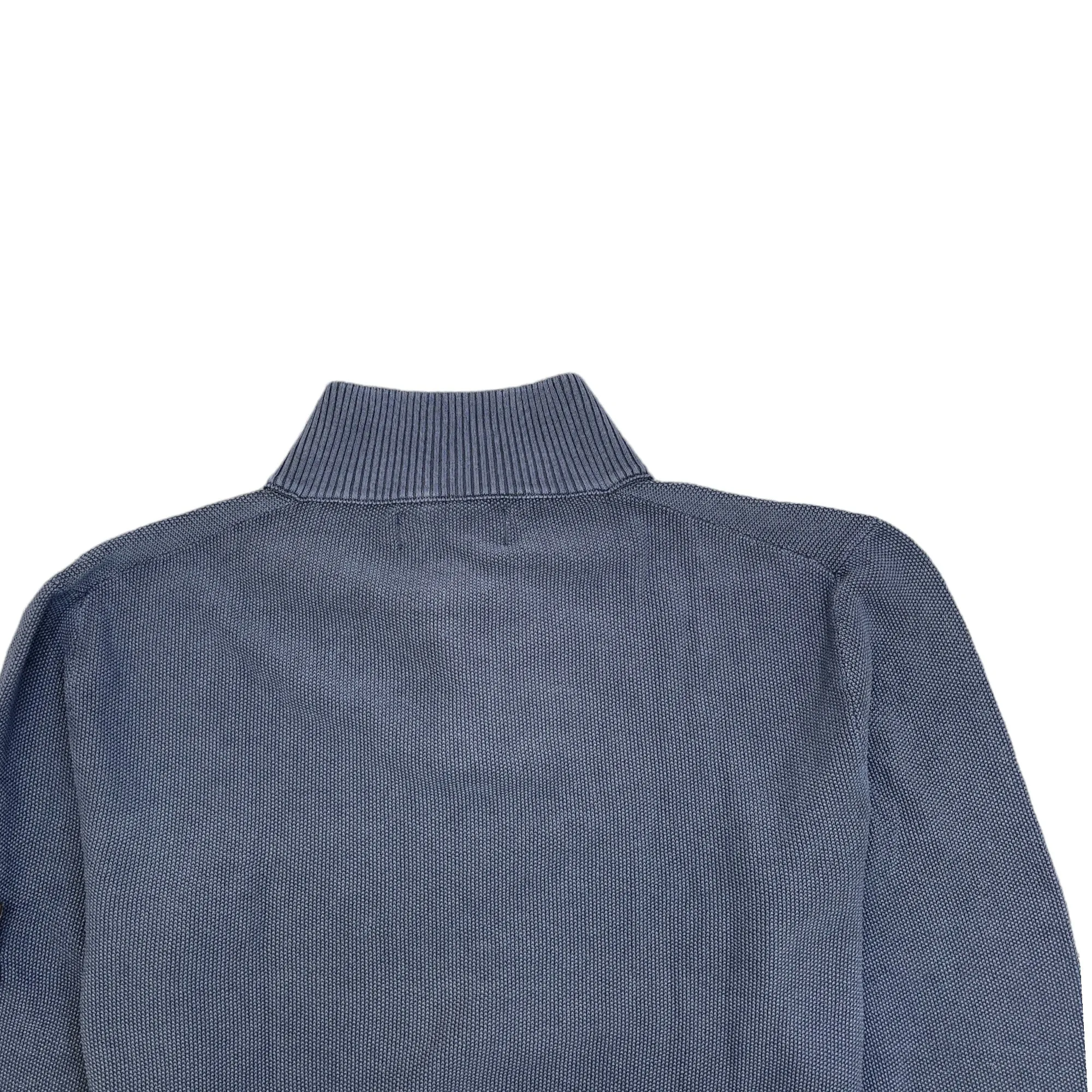 Men's Applique Logo Jumper Navy Size XL