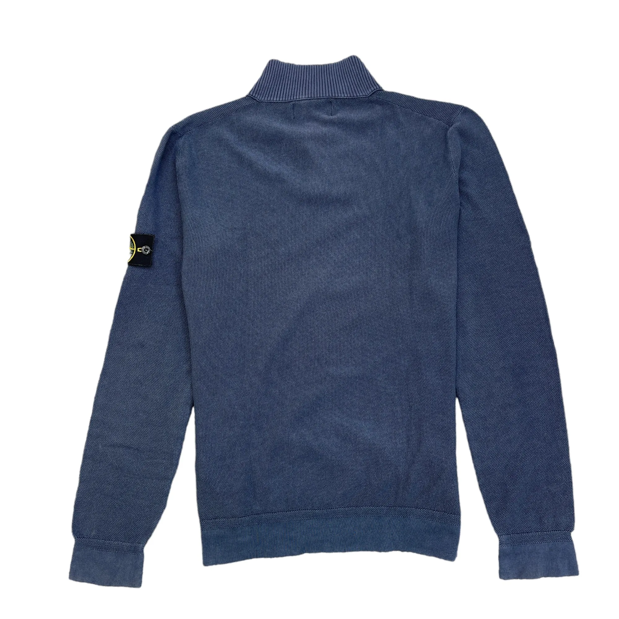 Men's Applique Logo Jumper Navy Size XL