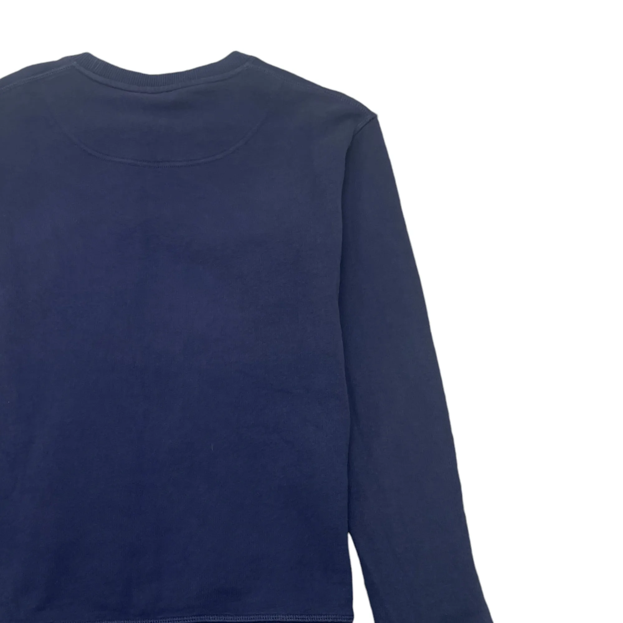 Men's Embroidered  Eye Logo Jumper Navy Size XS