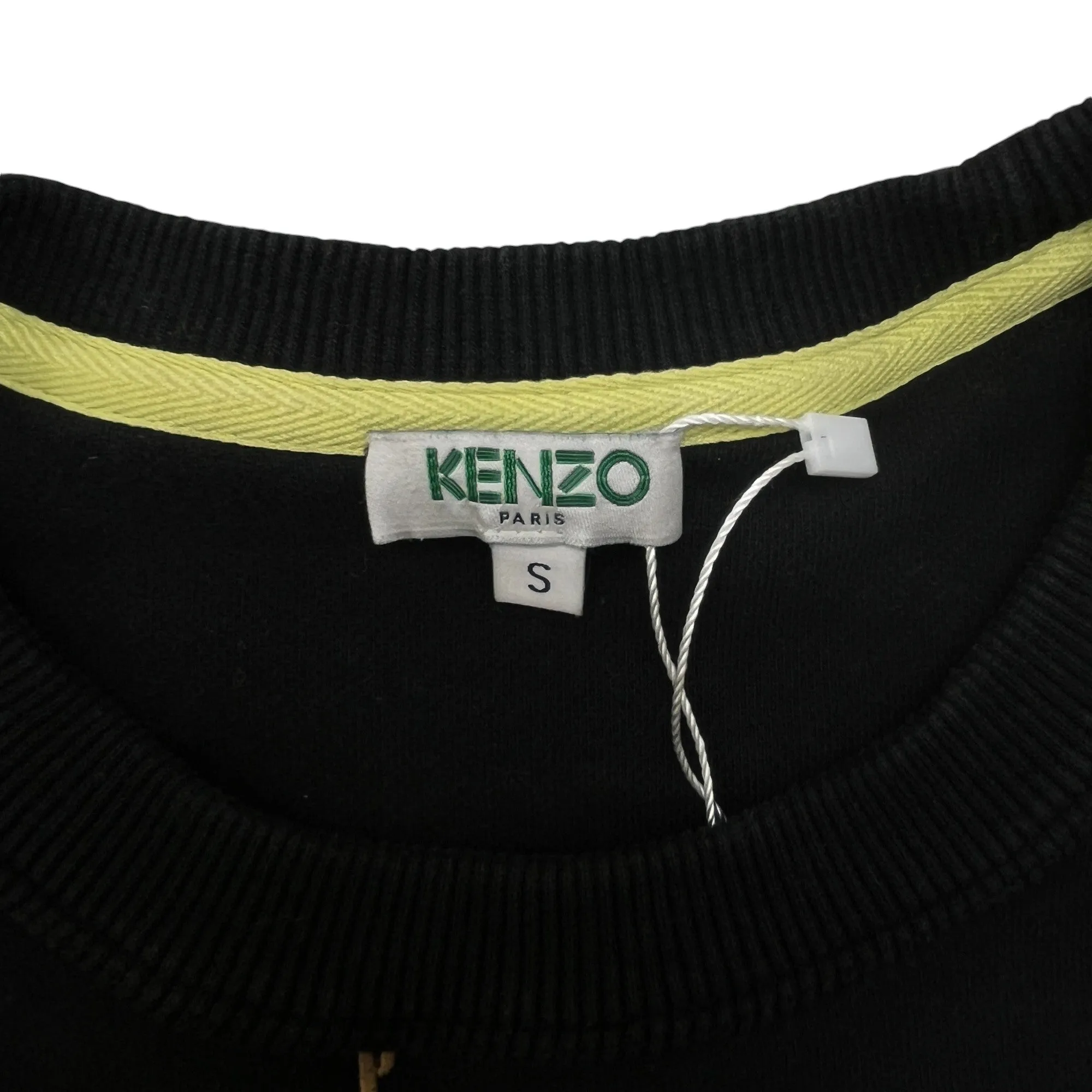 Men's Monogram Logo Jumper Black Size S