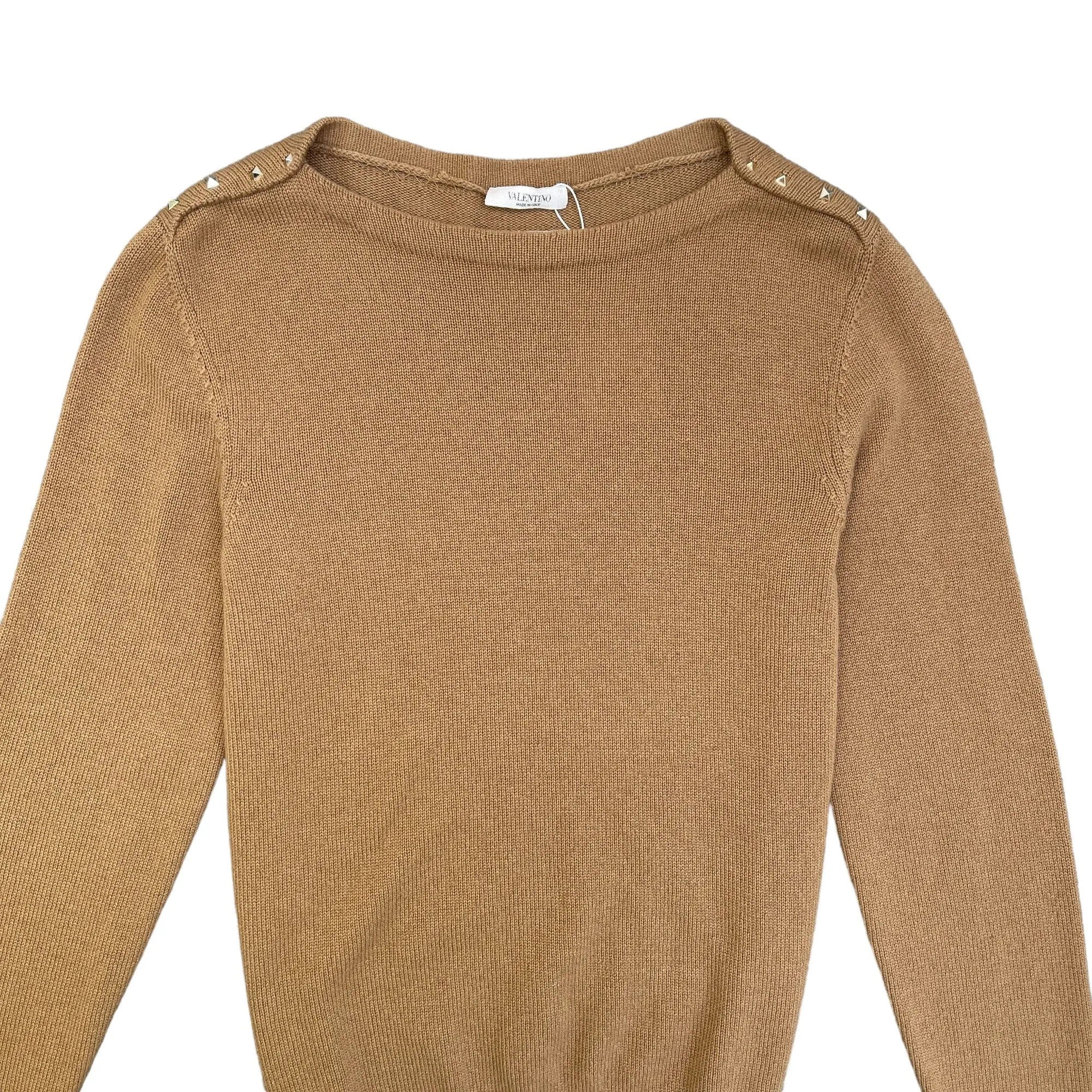 Men's Rockstud Jumper Brown Size M