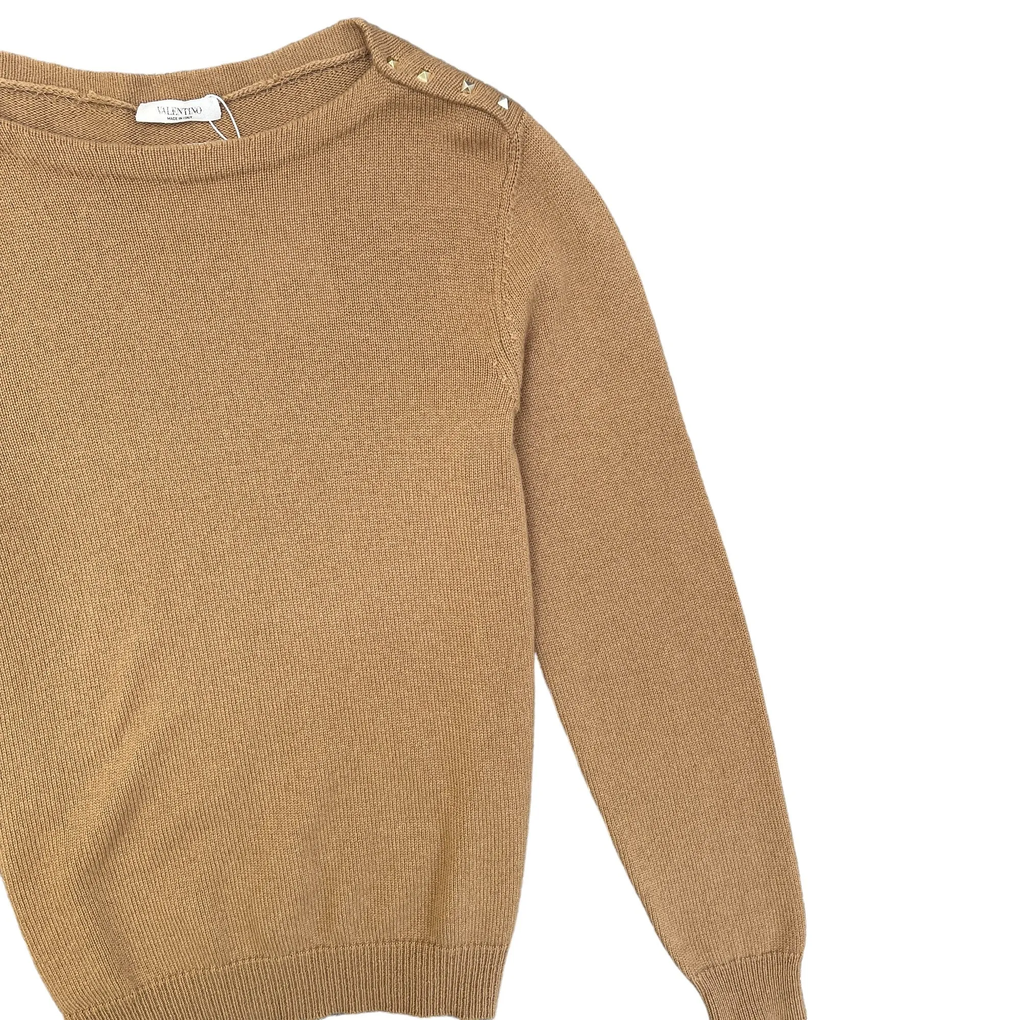 Men's Rockstud Jumper Brown Size M