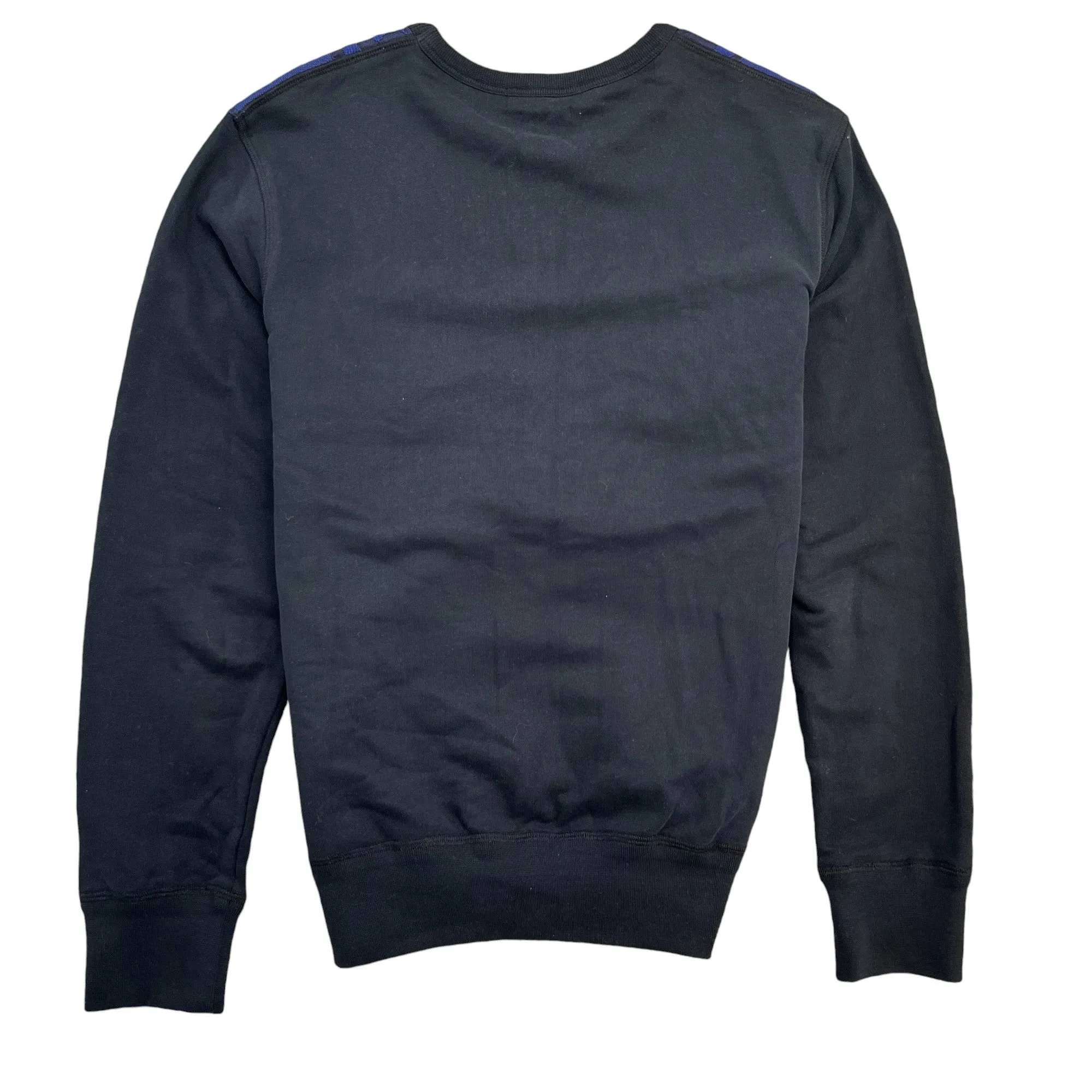 Men's Skull Monogram Jumper Black Size S