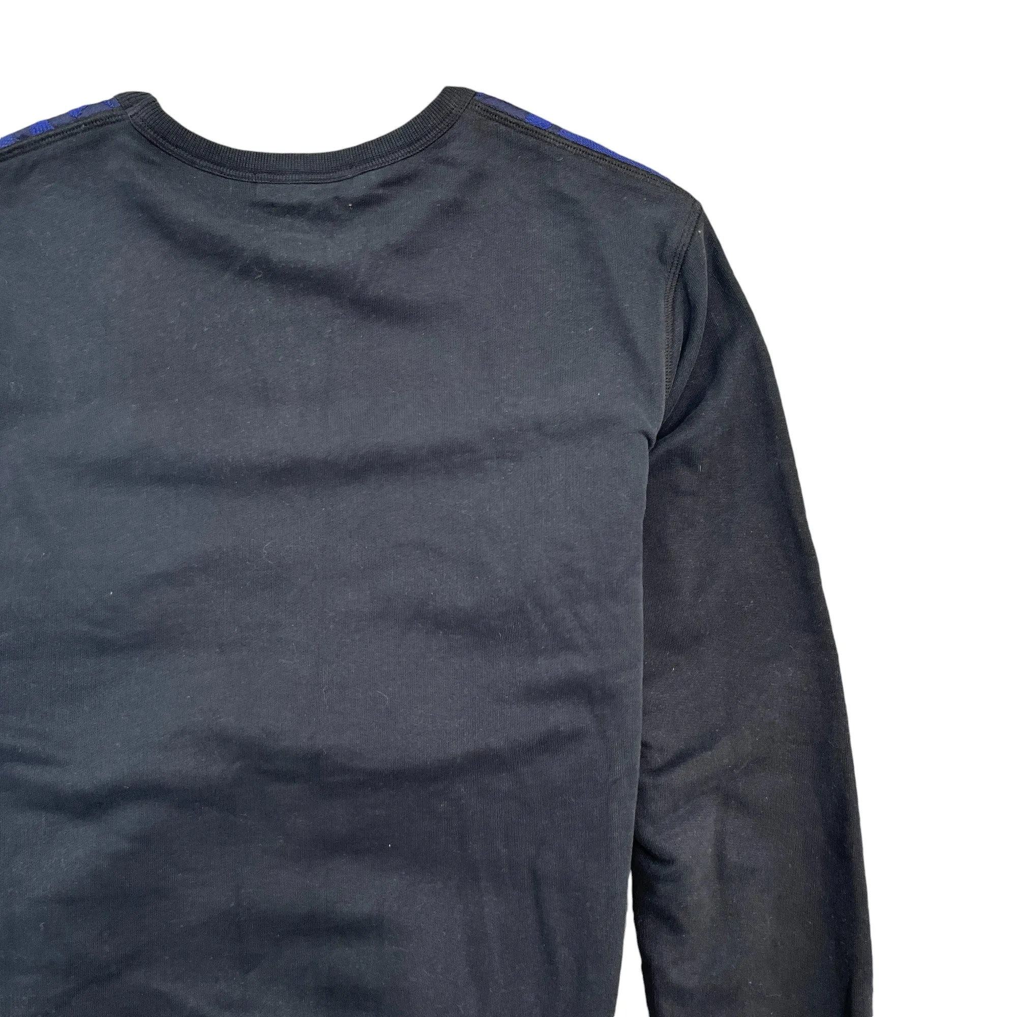 Men's Skull Monogram Jumper Black Size S