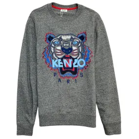 Men's Tiger Jumper Grey Size S