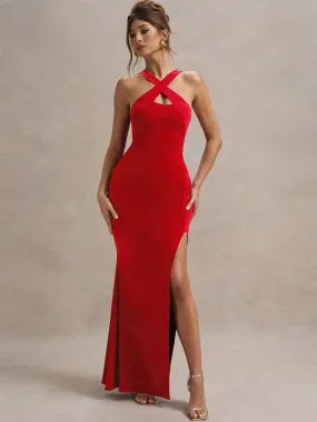 Red Radiance Bodycon Dress