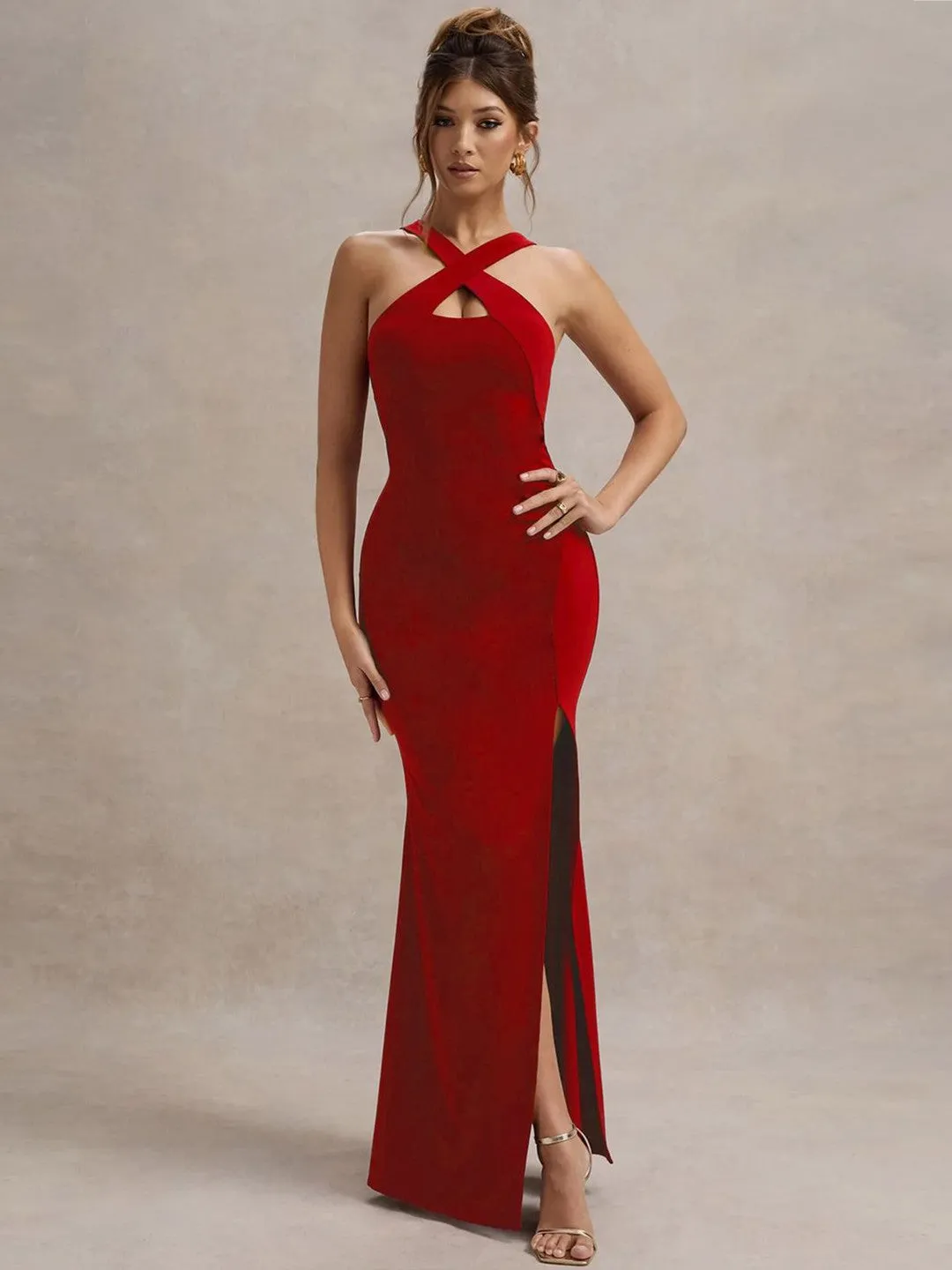 Red Radiance Bodycon Dress