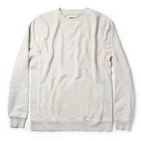 The Crewneck in Aluminum Terry