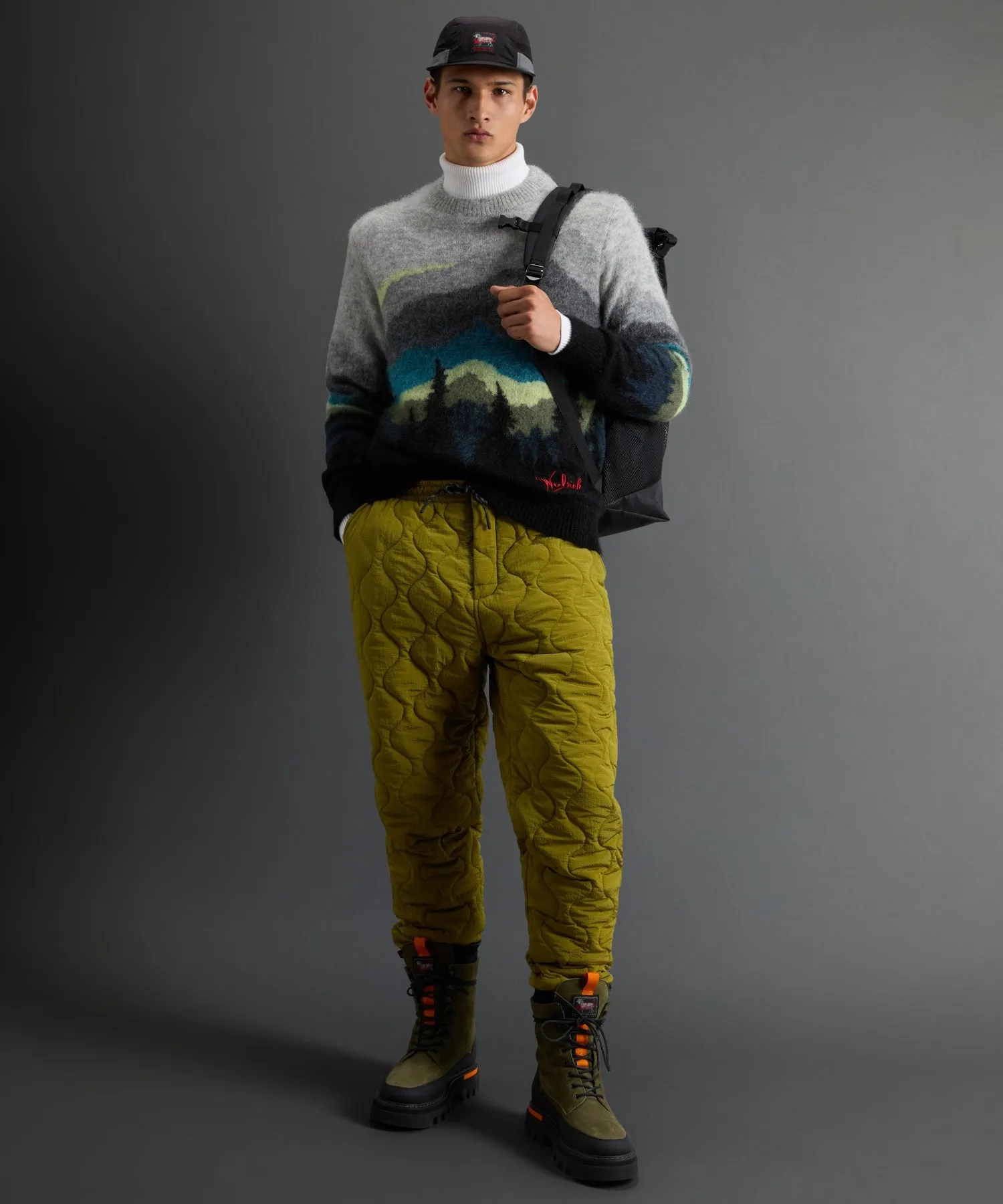 Todd Snyder X Woolrich Scenic Mohair Crewneck