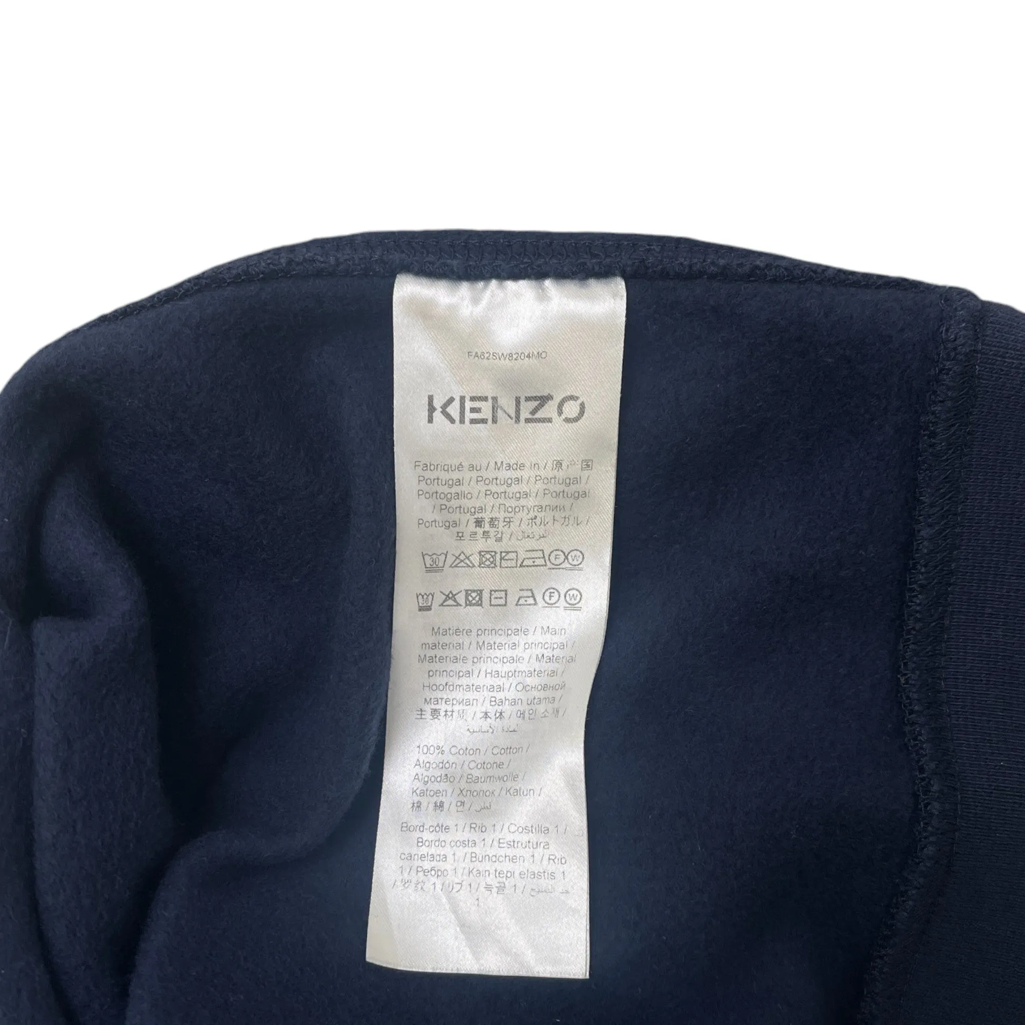 Women's Embroidered Logo Jumper Navy Size L