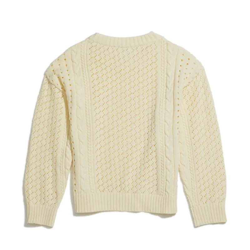 Yellow Jungle Botany Jumper - Beige